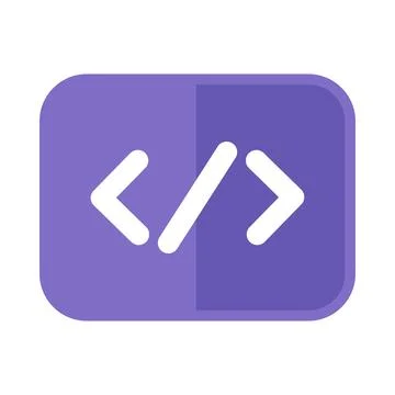 Special Programming Symbol Of Triangular Icon Stock Illustration