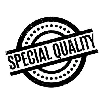 Special Quality rubber stamp Stock Illustration