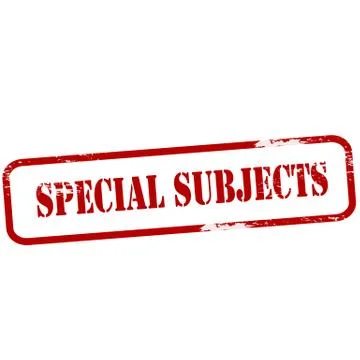 Special subjects Stock Illustration