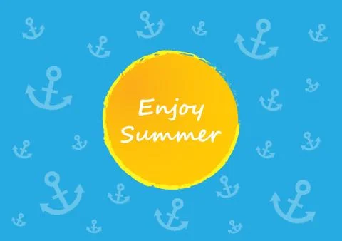 Special summer background, vector design, eps10 Illustrazione stock