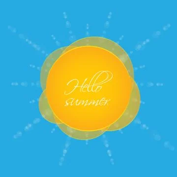 Special summer background, vector design,eps10 Stock Illustration