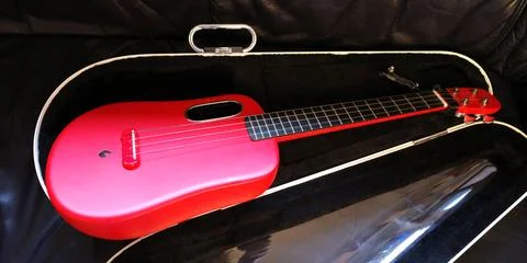 Special Uke called lava U Stock Photos