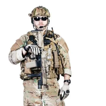 Special warfare operator Stock Photos