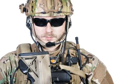 Special warfare operator Foto stock