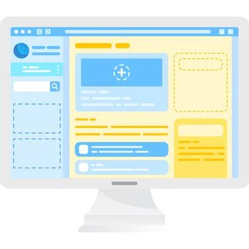 Special web design develop vector icon isolated Stock Illustration