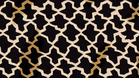 Specially Designed Carpet modern geometric textured with typical animation. Stock Footage 220147900