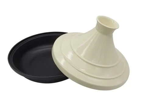 Specially designed cast iron cookware vintage pot Stock Photos