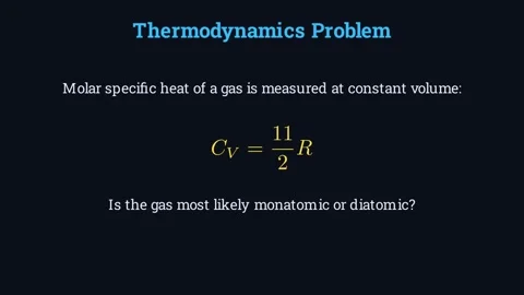 Specific Heat Problem (Thermodynamics) Видео 336463997