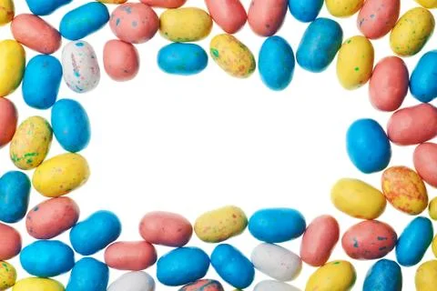 Speckled eggs Stock Photos