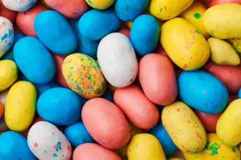 Speckled eggs Stock Photos