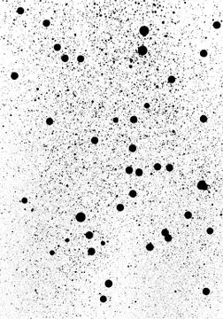 Speckled graffiti background in black on white Illustrazione stock