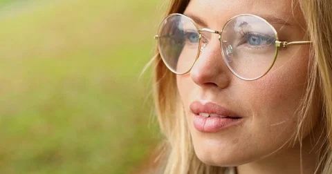 Spectacled beauty Stock Footage 80958889