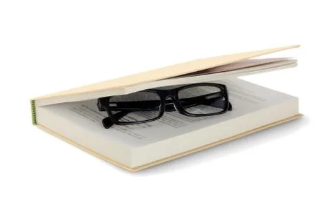Spectacles In Hardcover Book Foto stock