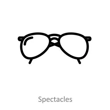 Spectacles Stock Illustration