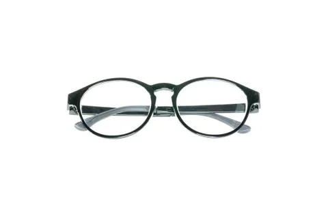 Spectacles isolated on white background. Glasses model. Fashion accessories c Stock Photos