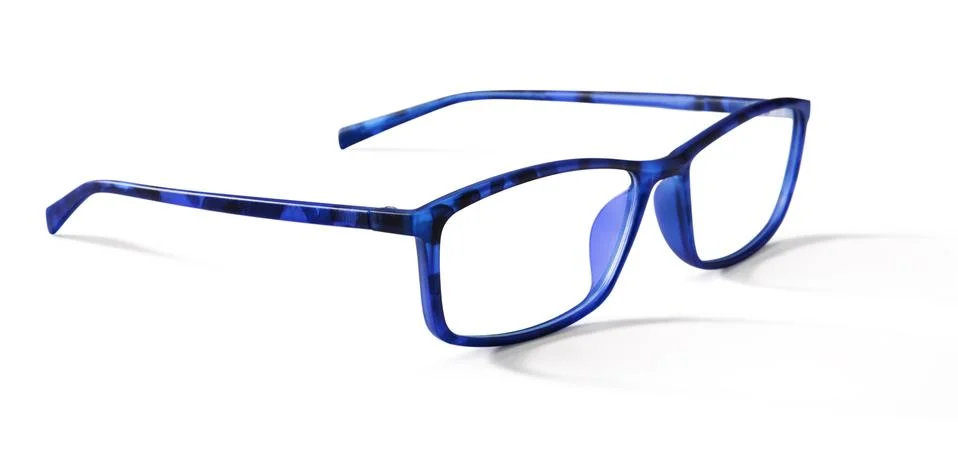 Spectacles isolated on white background Stock Photos