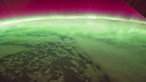 Spectacular Aurora Borealis over Canada Stock Footage 142265702