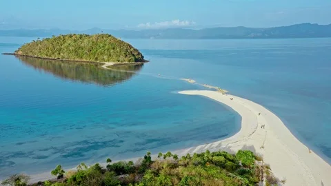 Spectacular beach in Philippines Stock Footage 108485252