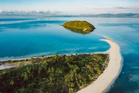 Spectacular beach in Philippines Stock Photos