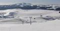 Spectacular Beautiful Shot Aerial View Chairlift Ski Chair Lift Winter Mountains 4k or 4k+ Resolution
