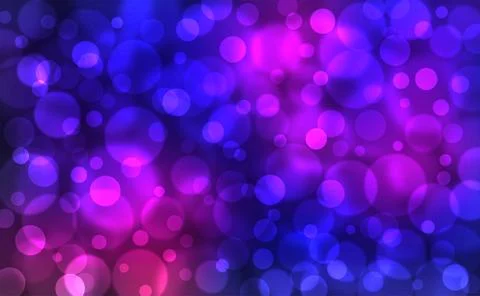 Spectacular bokeh background Stock Illustration
