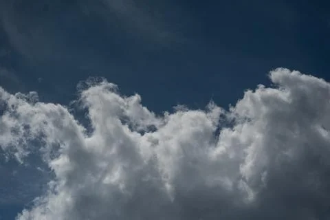 Spectacular clouds in the blue sky Stock-Fotos