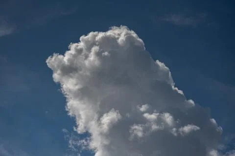 Spectacular clouds in the blue sky Stock-Fotos