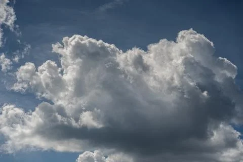 Spectacular clouds in the blue sky Stock-Fotos