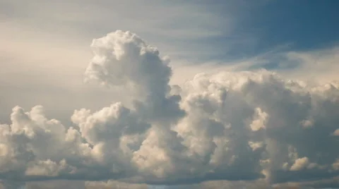 Spectacular clouds Stock Footage 5090535
