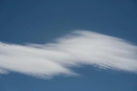 Spectacular clouds in the sky 04.26 Stockfoto's