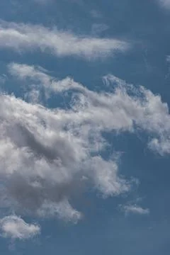 Spectacular clouds in the sky Stock Photos