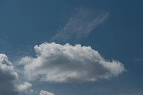 Spectacular clouds in the sky Stock Photos