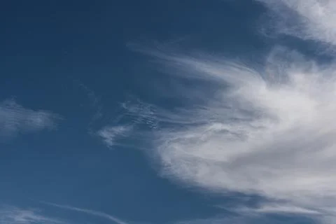 Spectacular clouds in the sky Foto stock
