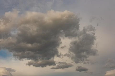Spectacular clouds in the sky Stock-Fotos