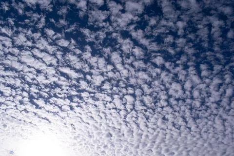 Spectacular cloudscape  on the blue sky Fotos de archivo