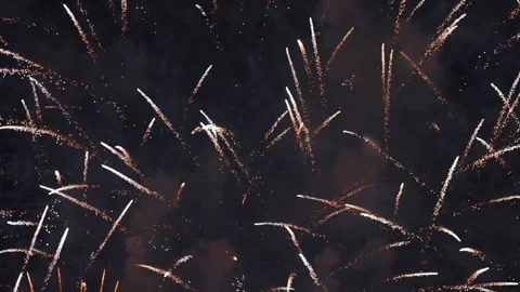 Spectacular Fireworks Exploding in Night Sky 動画素材 330333274