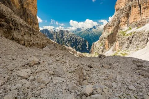 Spectacular mountain view. Stock Photos