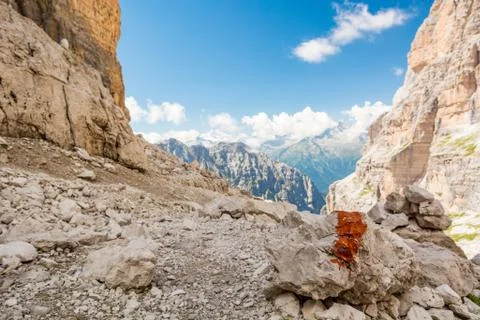 Spectacular mountain view. Stock Photos