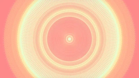 Spectacular pattern created by seamless loop animated wire structure. 3d render Stock Footage 235347723