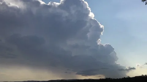 Spectacular Storm Time-lapse Stock Footage 57672548