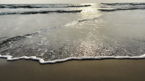 Spectacular sunset over ocean Stock-Footage 209122983