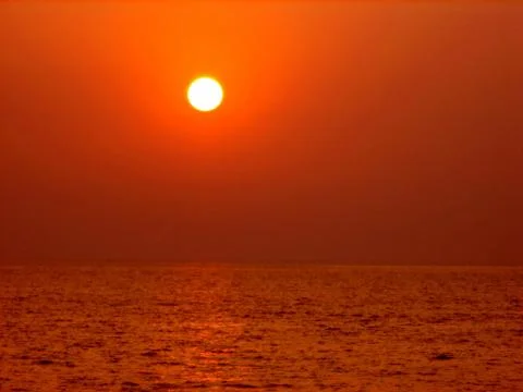 Spectacular sunset Stock Photos
