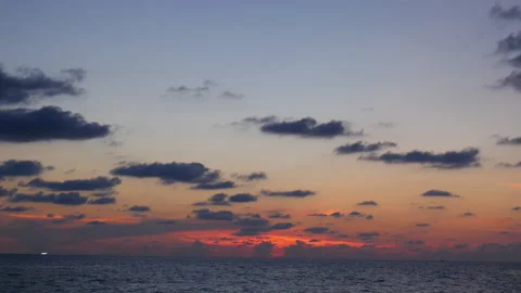 Spectacular sunset view Stock Footage 152294317