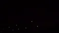 spectacular super slomo lighting over the city k HD Footage