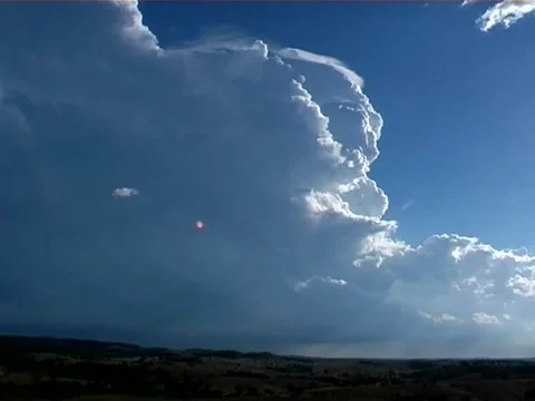 Spectacular Timelapse of Approaching Storm Stock Footage 40482834