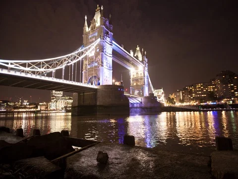 The Spectacular Tower Bridge Video stock 80731843