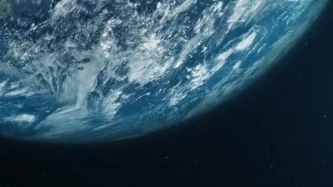 Spectacular View of Earth from Space Illuminated by City Lights Vídeos de archivo 341922000
