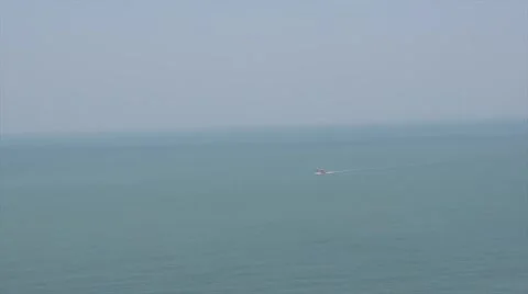 Spectacular view of Ocean Stock Footage 42996978