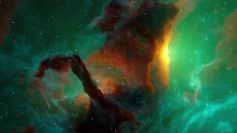 Spectacular view of Star Field Nebula, 30 FPS. Stock Footage 219725622