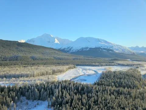 Spectacular views of Alaska Stock Photos